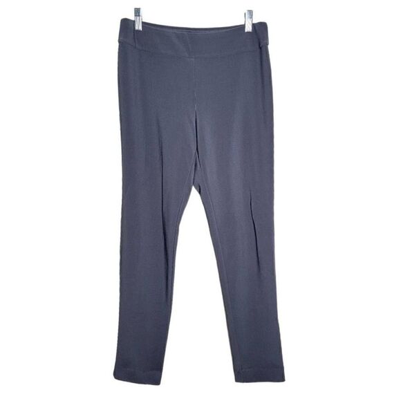 Krazy Larry Stretch Slim Straight Pull On Pant Leggings Gray 6 - Picture 1 of 8